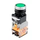 uxcell 22mm Momentary Push Button Switch Green LED 24V Momentary,