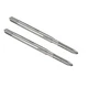 uxcell Metric Machine Tap M2 x 0.4mm H2 High Speed Steel 3 Straight x 0.4
