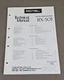 Rotel Stereo Receiver RX-503 Technical Manual D-4206