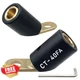 CT-40FA Welding Terminal Connector Lenco Style LC-40 17/32" Stud Hole 45&deg;