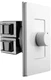OSD In Wall Volume Control 100W Screwless Knob Style Impedance Matching SLK100