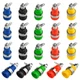 WMYCONGCONG 20 PCS 4mm Banana Socket Plug Binding Post Banana Female Plug Jac...