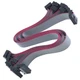Antrader 30CM 16-Pin IDC Connector Flat Ribbon Cable with Black 2.54mm FC Dua...