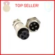 DGZZI 5Pairs GX16 4Pin Male Female Circular Aviation Connector Plug 16MM Wire Pa