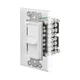 OSD Slide Volume Control for Speaker Pair 150W White Audiophile Quality SKR120