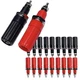 4mm Banana Binding Post Chassis Mount Terminal Red Black, 20 Black and