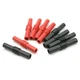 TKDMR 10pcs Insulated 4mm Banana Jack Female to ['Black', 'Red'] 