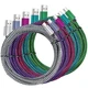 USB Type C Cable, 5 Pack (6FT) Nylon Braided USB C Cables 3A Fast Charging Charg