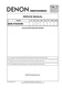 Service Manual Guide For Denon DN-F650 R