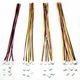BOJOUL for 20 Sets JST SH 1.0Mm 2 3 4 5 Pin Male Connector and 28AWG Female Conn