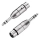 Tisino XLR Female to 1/4" TRS Adapter, Balanced Female XLR to Quarter Inch 6....
