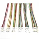 BOJOUL for 24 Sets JST 1.25Mm 2 3 4 5 6 7 Pin Male Connector and 28AWG Female Co