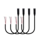 RIIEYOCA 2.5mm Female Plug to Bare Wire Stereo Audio Cable,2.5mm TRS 3 Pole F...