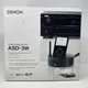 Denon ASD-3W WiFi iPod Dock Network Audio Control Dock DLNA w/ Box