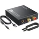 PROZOR 192KHz Digital to Analog Audio Converter Aluminum Alloy Shell, Black