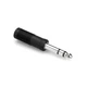 Hosa GPP-419 Adaptor, 1/4 in TS Female Mono to 1/4 TRS Male Stereo Input Adapter