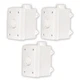 Acoustic Audio AAOVCD-W Outdoor Volume Controls White Weatherproof 3 Piece Set