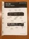 ORIGINAL SERVICE MANUAL & SCHEMATIC KENWOOD SS-96 AV SURROUND PROCESSOR D530