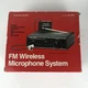 RADIO SHACK REALISTIC FM WIRELESS MICROPHONE SYSTEM 32-1221 NEW OPEN BOX