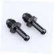 -6 AN Male Flare to 5/16" Push on Hose Barb Adapter Fitting 6AN to 5/16 Black