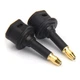 MOBOREST Digital Fiber Optic Toslink to 3.5mm Jack (Mini Toslink) Plug Adapto...