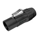 Seetronic Connector SAC3MX Black, Male, Lockable,3Pin, Waterproof IP65, Power-in