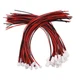 smseace 50Pack XH2.54mm Female/Male 50 Count (Pack of 1), Red and Black 