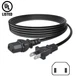 6.6ft UL Power Cord Cable for Polk Audio PSW111 PSW125 PSW505 PSW525 Subwoofer
