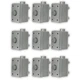 Acoustic Audio AAOVCD-G Outdoor Volume Controls Gray Weatherproof 9 Piece Set