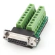 uxcell DB15 D-SUB VGA 15pin Female Adapter Jack Terminal Break Out PCB Board