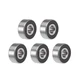 uxcell 1603-2RS Deep Groove Ball Bearings Z2 5/16 x 7/8 x 5/16"x7/8"x11/32" 