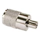 Seachoice PL258 UHF Connector for RG58 - Silver Plated, High-Quality, No Adapter
