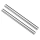 uxcell 2pcs Round Steel Metal Rods, 8mm x 100mm High Speed Steel (HSS) Lathe ...