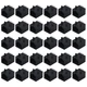 Antrader 30Pcs RJ45 Modular Jack 8P8C 8 Pins PCB Mount Telephone Connector