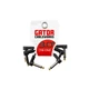 CableWorks By Gator Cases Composer Series 3-Pack of Flat Patch Cables - 3 inch