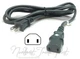 2-Prong AC Power Cord for NUVO Model NV-E6DM Stereo Amplifier Mains Supply Cable