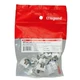 Legrand OnQ Recessed Keystone Coax Insert Nickel F-81 Coupler White 10-Pack