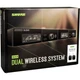 Shure SLXD14D Dual Combo Wireless Microphone System Band G58