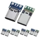 10PCS USB 3.1 Type C Connector 24 Pins Male Female Plug Socket Receptacle Ada...