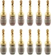 Nakamichi FanLock Excel Series 24k Gold Plated BFA Banana 12 Pcs (6-Pairs) 