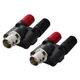 onelinkmore BNC Female to Dual Banana Socket Binding Post RF 2 PCS 