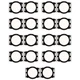 Theater Solutions RK6C In Ceiling Rough In Kit for 6.5" Speakers 9 Pair Pack