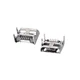 uxcell 10PCS Micro USB Female Socket Connector Jack Port, 5-Pin DIP Silver 