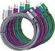 5-Pack 6FT Nylon Braided USB-C Cables &ndash; 3A Fast Charging for Samsung Galaxy