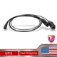 For Humminbird 720101-1 9 M SIDB Y 9-Pin Side Imaging Dual Beam Splitter Cable