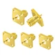 Superbat SMA Connectors Female 4 Holes 4 Hole Flange Solder Connector 
