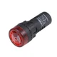 Red Indicator Light with Buzzer 110V AC/DC, 22mm Flash Alarm for Control Panel