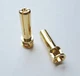 5mm Male Bullets Window Top (pr.) Gold 21mm TQ Wire TQW2508