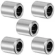 uxcell RC040708 Needle Roller Bearings, One Way Bearing, 1/4" Bore 7/16" OD...
