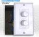 In Wall Speaker Volume Control - Home Audio Smart 2-Channel A/B Dual Channel